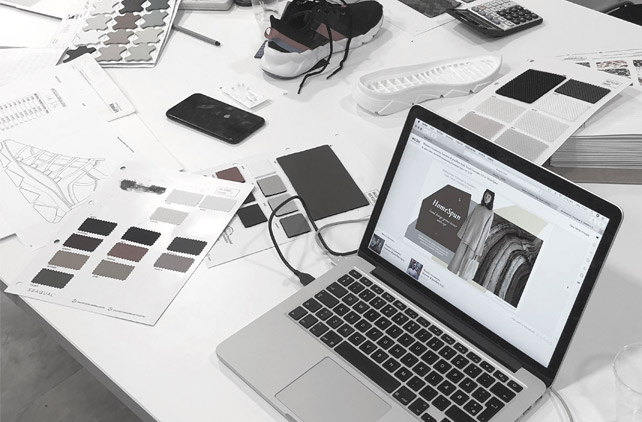 Design work at MS Shoes