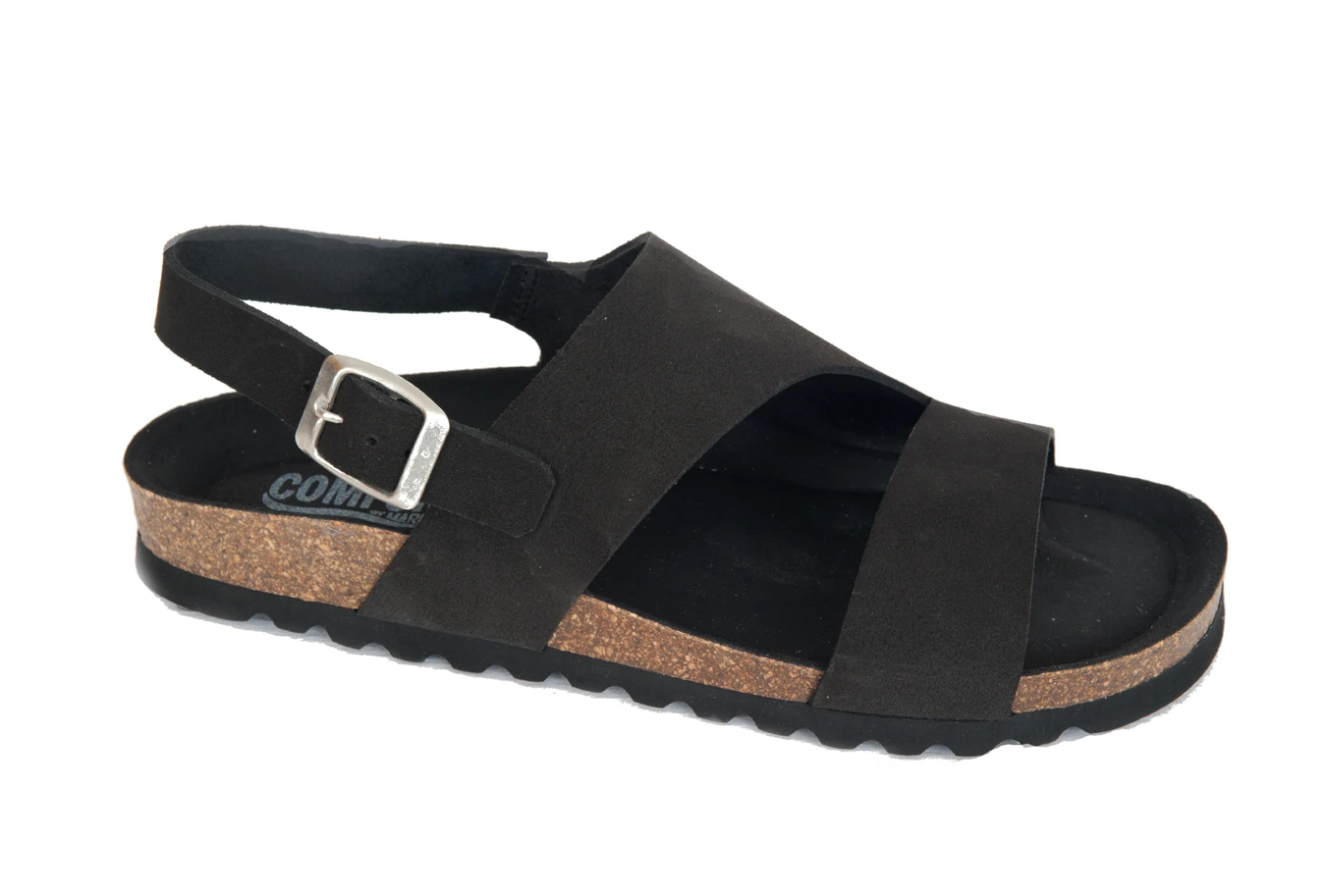 Black Comfort by Mario S sandal